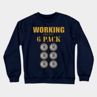 Working on my 6 Pack Crewneck Sweatshirt